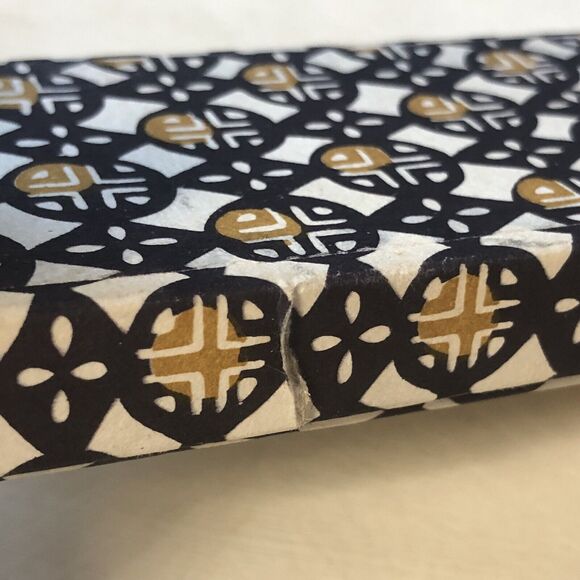 Ceramic Knife Chopstick Sushi Rests Abstract Painted Japanese Set of 5 New w/Box - Picture 6 of 10